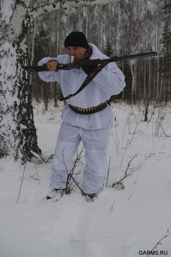 Загонная охота на косулю декабрь 2008г. (Челябинская область)