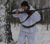 Загонная охота на косулю декабрь 2008г. (Челябинская область)