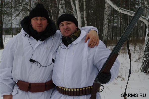 Загонная охота на косулю декабрь 2008г. (Челябинская область)