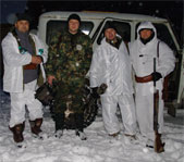 Загонная охота на косулю декабрь 2008г. (Челябинская область)