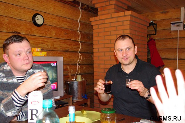 Загонная охота на косулю декабрь 2008г. (Челябинская область)