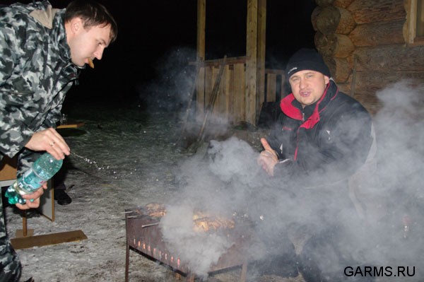 Загонная охота на косулю декабрь 2008г. (Челябинская область)