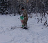 Охота на кабана январь 2009г. (Челябинская область)