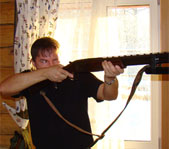 Охота на кабана январь 2009г. (Челябинская область)