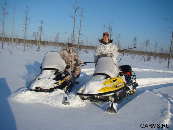Охота на Северном Урале январь 2009г.