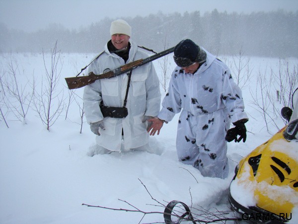 Охота на рысь январь, февраль 2009г. (Челябинская область)