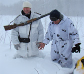 Охота на рысь январь, февраль 2009г. (Челябинская область)