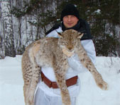 Охота на рысь январь, февраль 2009г. (Челябинская область)