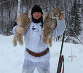 Охота на рысь январь, февраль 2009г. (Челябинская область)