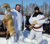 Охота на рысь январь, февраль 2009г. (Челябинская область)