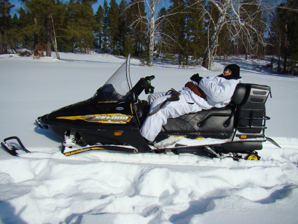 Охота на рысь январь, февраль 2009г. (Челябинская область)