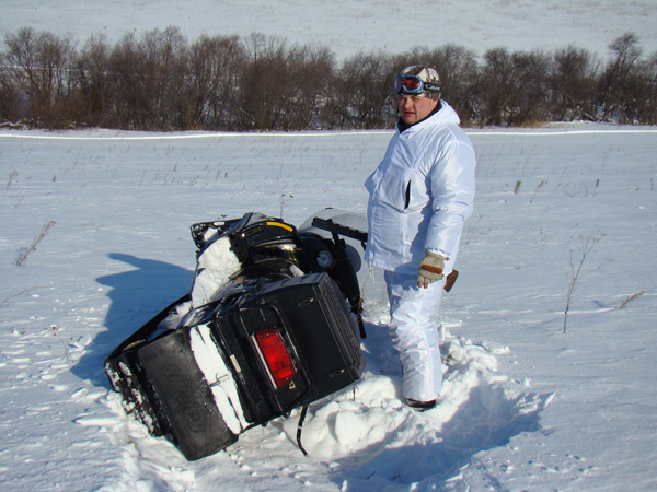 Охота на рысь январь, февраль 2009г. (Челябинская область)