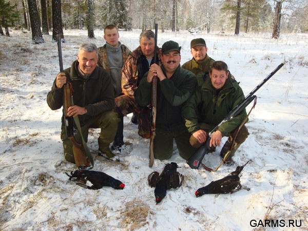 Охота на глухаря апрель-май 2009г. (Челябинская область)