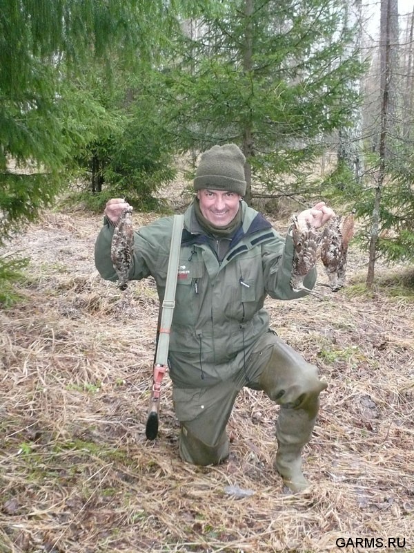Охота на глухаря апрель-май 2009г. (Челябинская область)