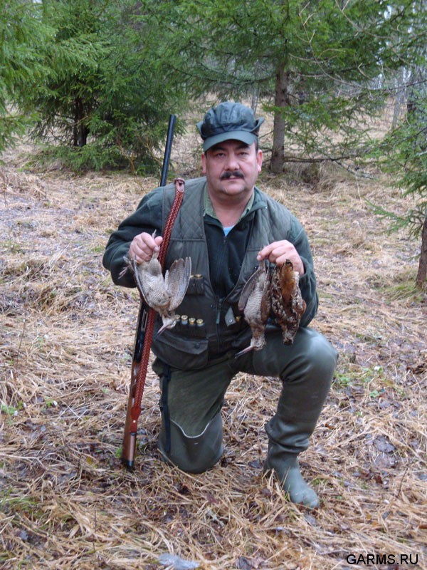 Охота на глухаря апрель-май 2009г. (Челябинская область)