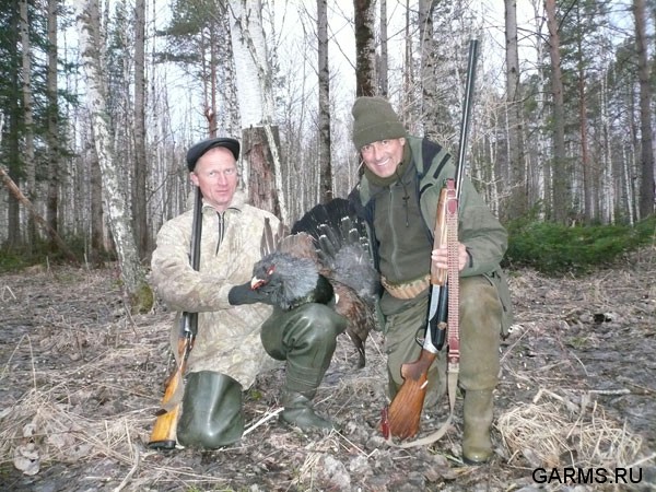 Охота на глухаря апрель-май 2009г. (Челябинская область)