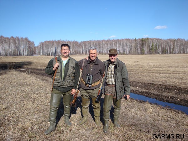 Охота на глухаря апрель-май 2009г. (Челябинская область)