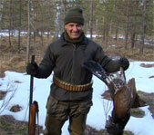 Охота на глухаря апрель-май 2009г. (Челябинская область)