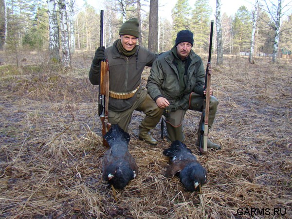 Охота на глухаря апрель-май 2009г. (Челябинская область)