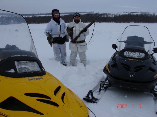 Новогодняя охота январь 2007 г.(Челябинская область)