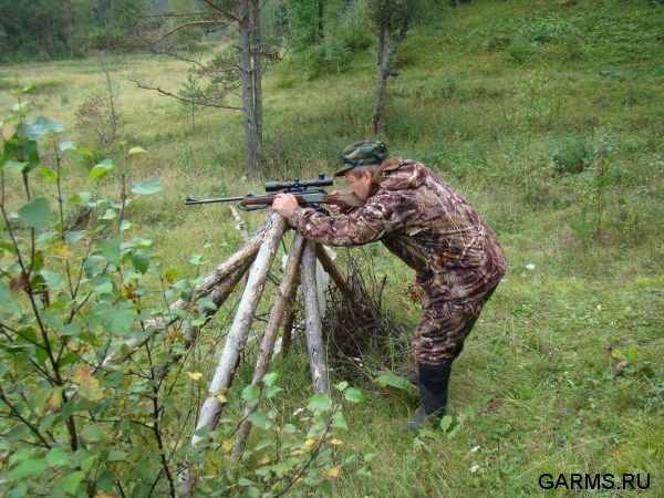 Охота  на кабана и медведя сентябрь 2009г. (Челябинская область)