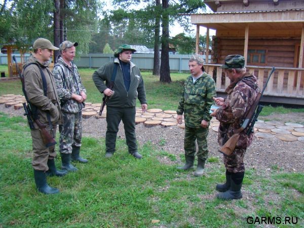 Охота  на кабана и медведя сентябрь 2009г. (Челябинская область)