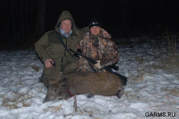 Охота в России глазами иностранца ноябрь 2009 г.(Челябинская область).