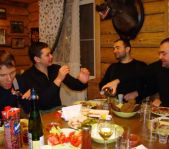 Охота на кабана декабрь 2009 год. (Челябинская область)