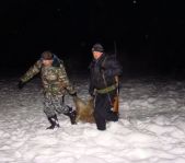 Охота на кабана декабрь 2009 год. (Челябинская область)