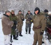 Охота на кабана декабрь 2009 год. (Челябинская область)