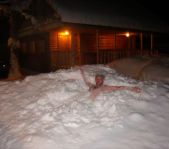 Охота на зайца январь 2010 г. (Челябинская область)