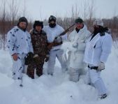 Охота на зайца январь 2010 г. (Челябинская область)