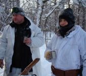 Охота на зайца январь 2010 г. (Челябинская область)