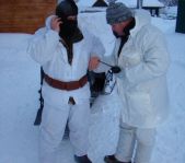 Охота на зайца январь 2010 г. (Челябинская область)