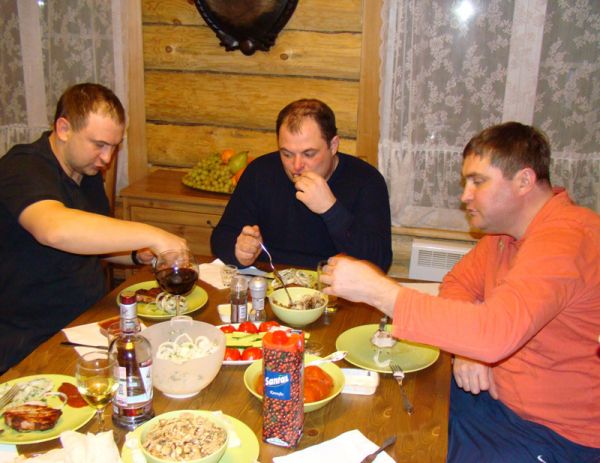 Охота на зайца январь 2010 г. (Челябинская область)