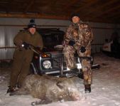 Охота на кабана и зайца  январь 2010 г. (Челябинская область)