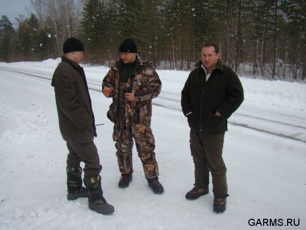 Охота на кабана и зайца  январь 2010 г. (Челябинская область)