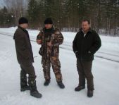 Охота на кабана и зайца  январь 2010 г. (Челябинская область)