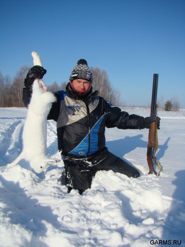 Охота на кабана и зайца  январь 2010 г. (Челябинская область)