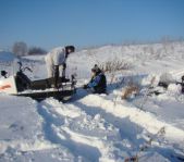 Охота на кабана и зайца  январь 2010 г. (Челябинская область)