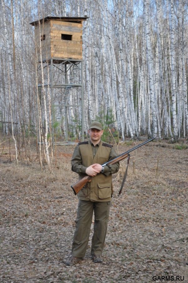Охота на глухаря апрель 2010 г. (Курганская область)