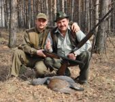 Охота на глухаря апрель 2010 г. (Курганская область)