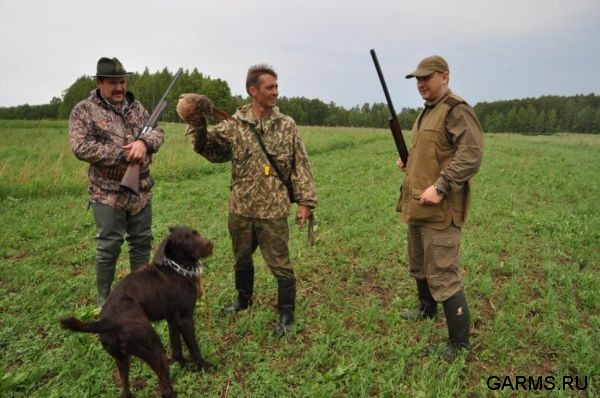 Охота на фазана июнь 2010 года (Свердловская область)