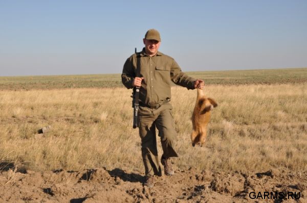 Охота на сурка июль 2010 г. (Оренбургская область)