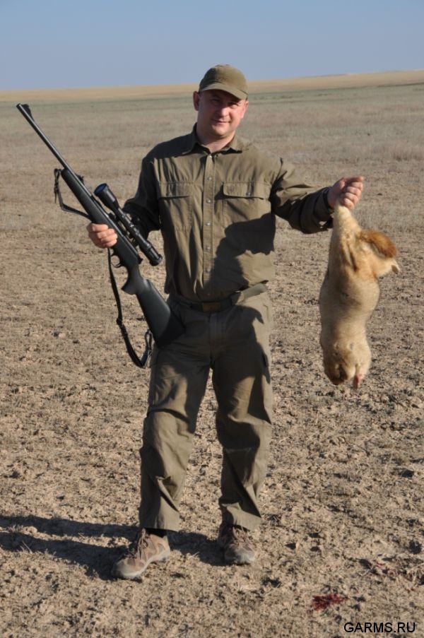 Охота на сурка июль 2010 г. (Оренбургская область)