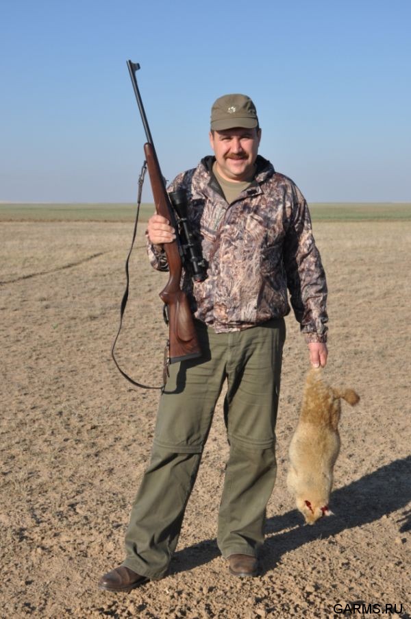 Охота на сурка июль 2010 г. (Оренбургская область)