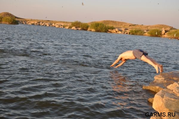 Охота на сурка июль 2010 г. (Оренбургская область)