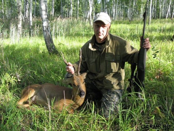 Охота на козла август 2010 г. (Курганская область)