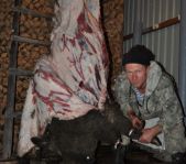 Охота на кабана октябрь 2010 г.(Челябинская область)