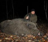 Охота на кабана октябрь 2010 г.(Челябинская область)